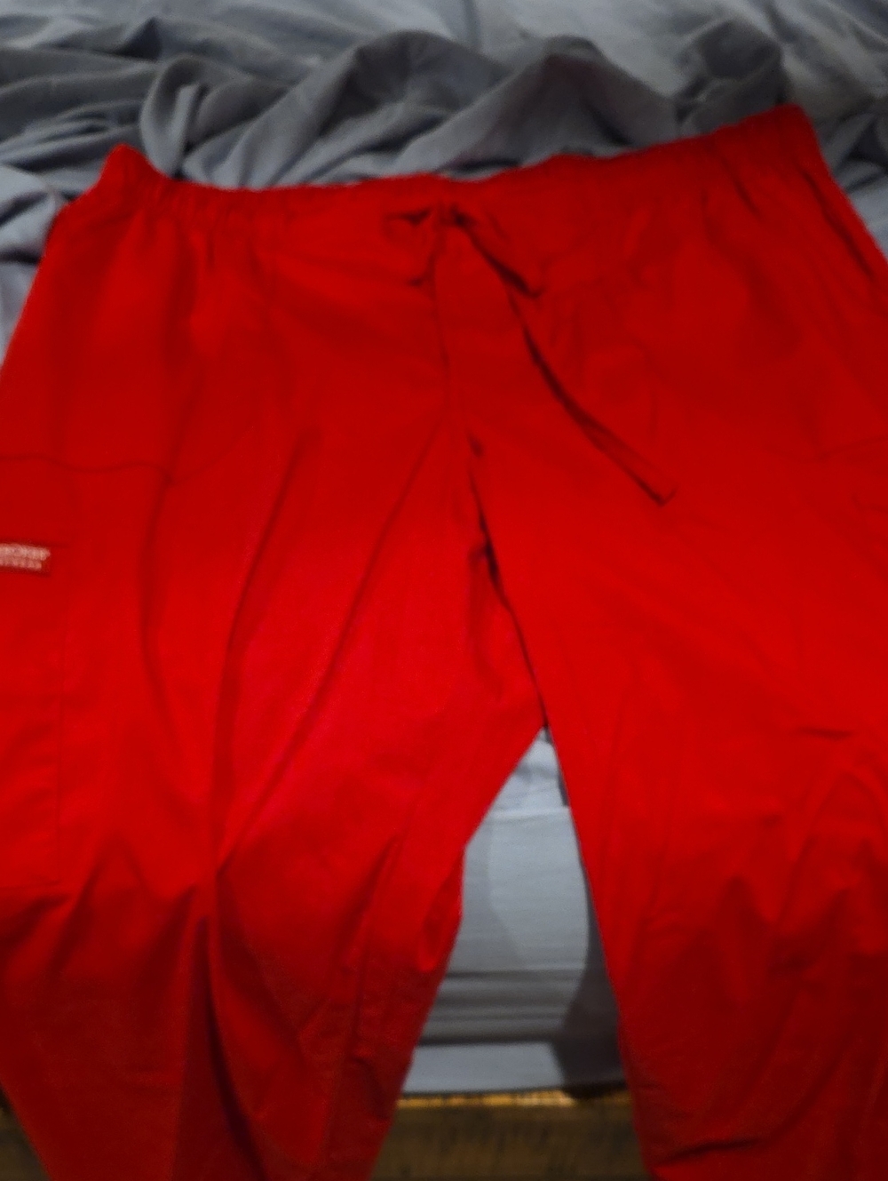 Mens Cherokee Red Scrub Pants
